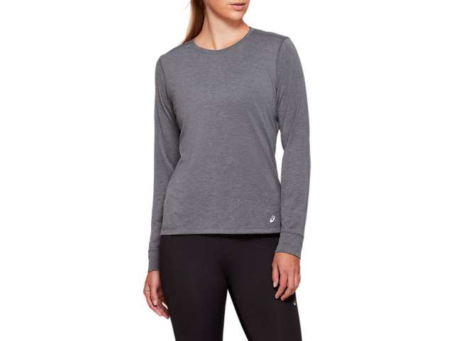 Asics Dorai Long Sleeve σκούρο γκρι | wFPARB53w