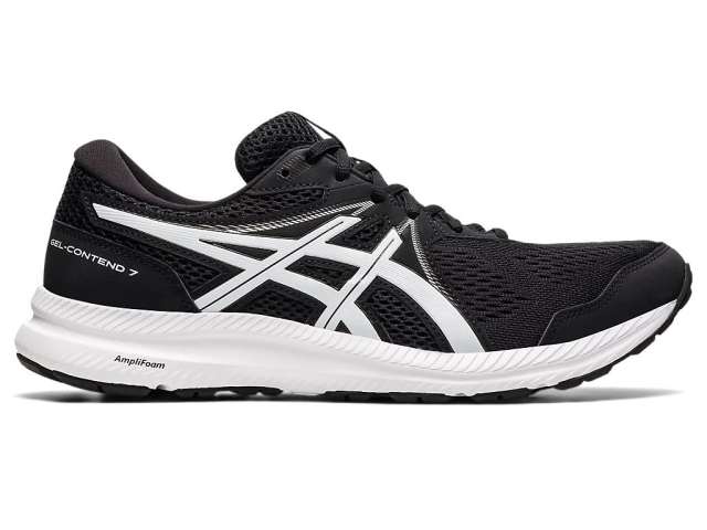 Asics Gel-contend 7 (4e) Black/White | 2VYJVTlbN