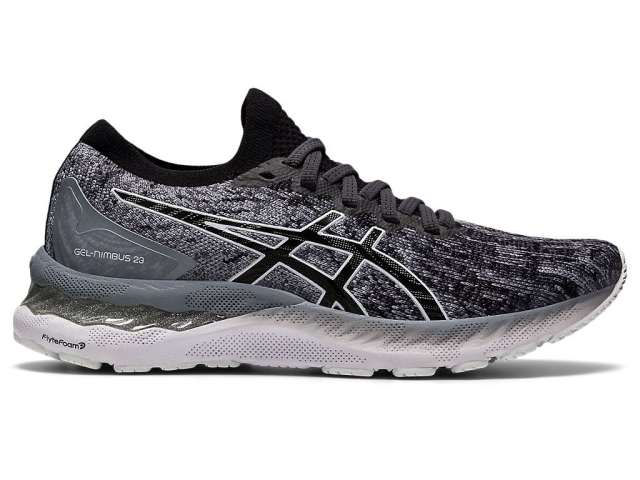 Asics Gel-nimbus 23 Knit Sheet Rock/Black | QRkT44odU