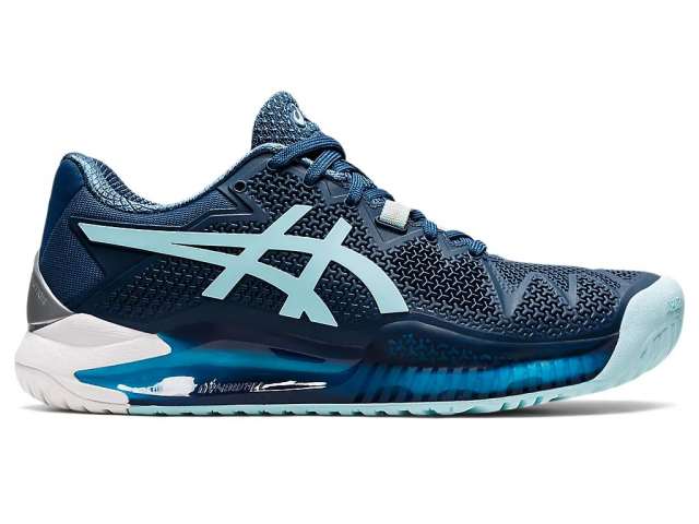 Asics Gel-resolution 8 (D) ανοιχτο μπλε | tepoWrDn7