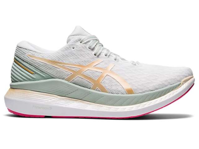 Asics Glideride 2 White/Champagne | jnTgfLjqn