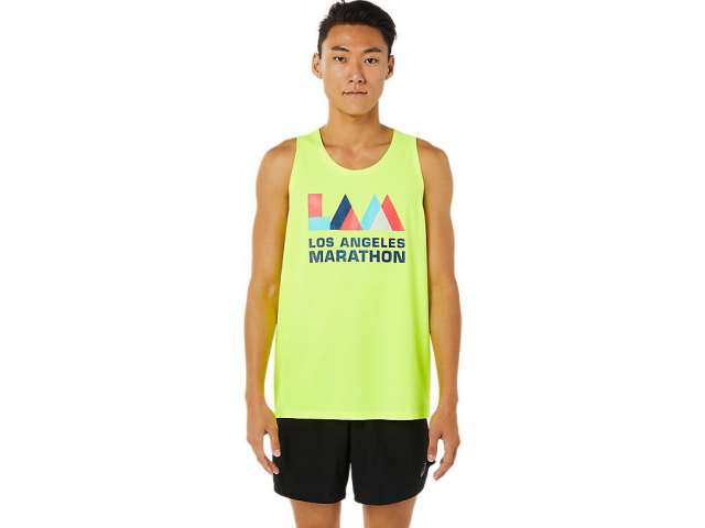 Asics Lam Ready-set Ii Singlet κίτρινα | 4Dx2EKDDq