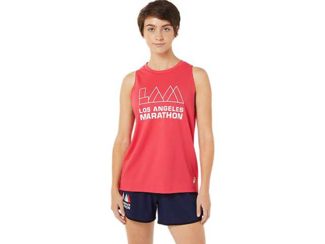 Asics Lam Ready-set Ii Singlet ροζ | gl95TXSjf