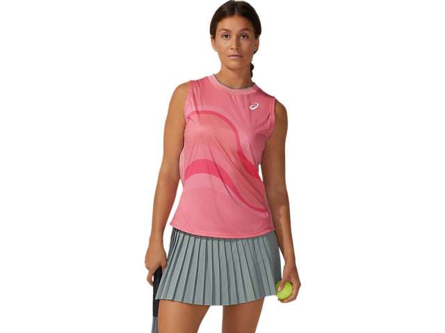 Asics Match Graphic Tank Peach Petal | 51Qqmn0P9