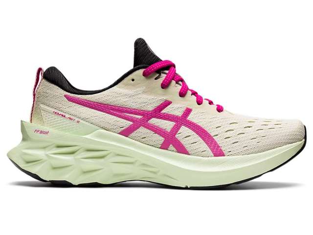 Asics Novablast 2 Birch/Pink Rave | n65XrUD47