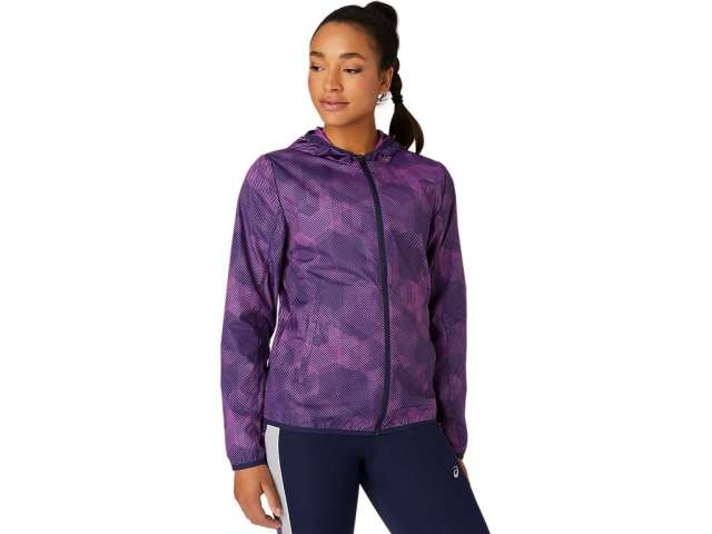 Asics Packable Digital Grape Print/Peacoat | JUs3CG1Hb