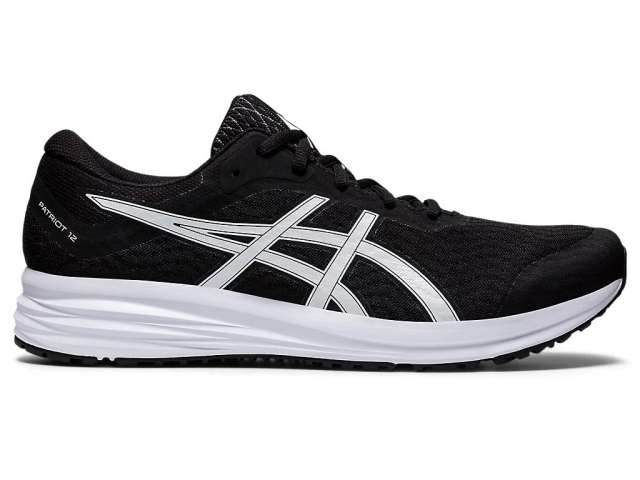 Asics Patriot 12 Black/White | XU0lQWyl3