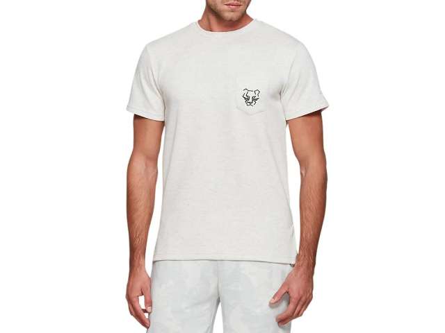 Asics Pocket Tee κρέμα | Bewd4vKsH