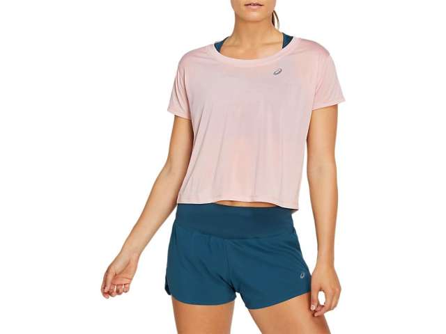 Asics Race Crop κοντο Sleeve Ginger Peach | Ujd61PDP1