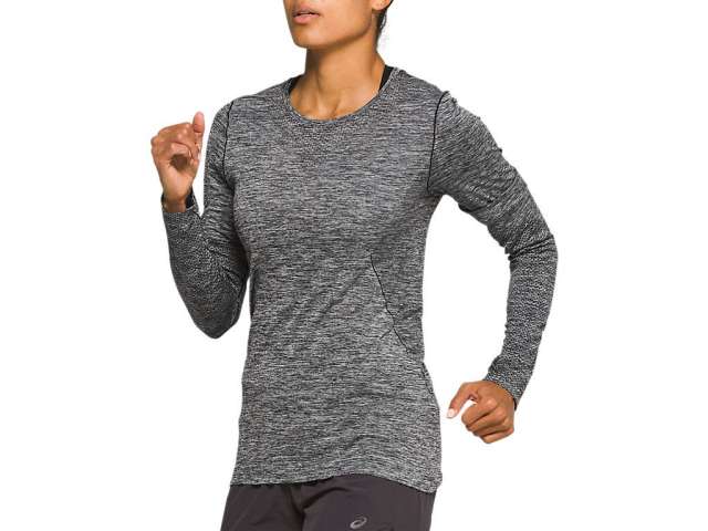 Asics Race Seamless Long Sleeve μαυρα | C1Gc32QRW