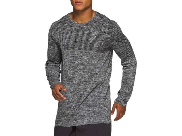 Asics Race Seamless Long Sleeve μαυρα | yyh1ZnBDH