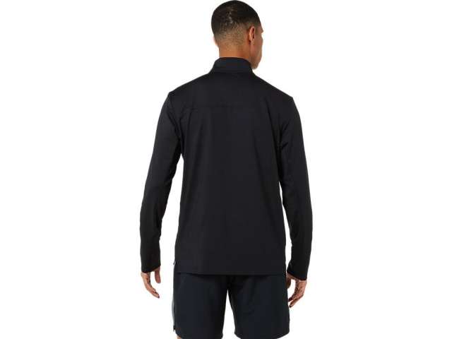 Asics Ready-set Half Zip μαυρα | nDkYXHidI