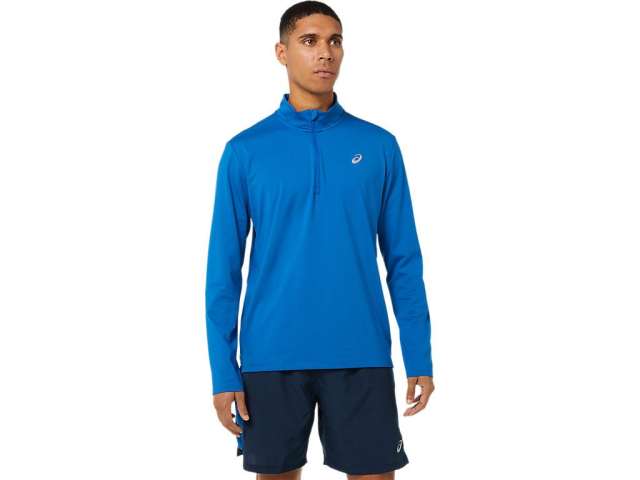 Asics Ready-set Half Zip πρασινο | uhbfq5p22