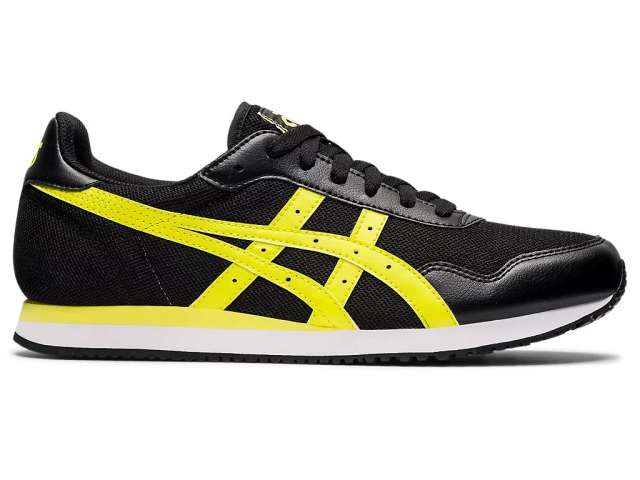 Asics Tiger Runner Black/Sour Yuzu | kvkc5uXqy