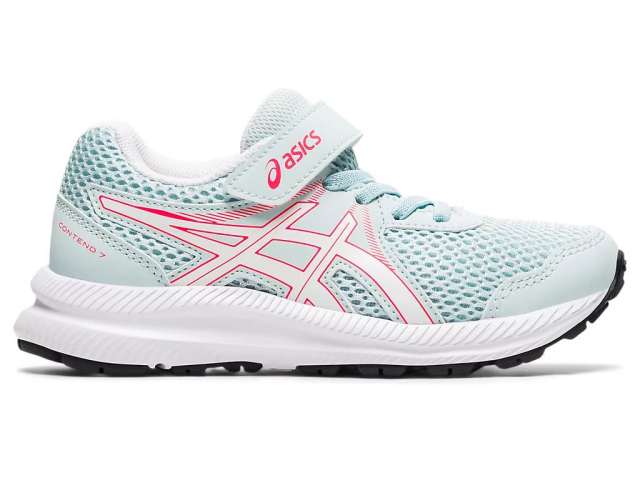 Asics Unisex Contend 7 Aqua Angel/White | jUKiU4FO3