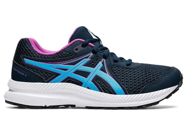 Asics Unisex Contend 7 French Blue/Digital Aqua | 4SasVZvb6