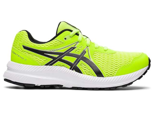 Asics Unisex Contend 7 Hazard Green/Black | TDSFGLMnN