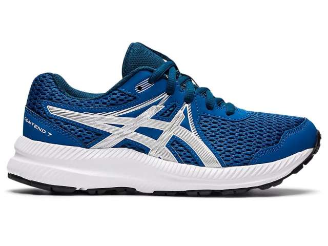 Asics Unisex Contend 7 ασημι | XndxrNIBB