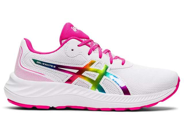 Asics Unisex Gel-excite 9 White/Pink Glo | 498gu3f2P