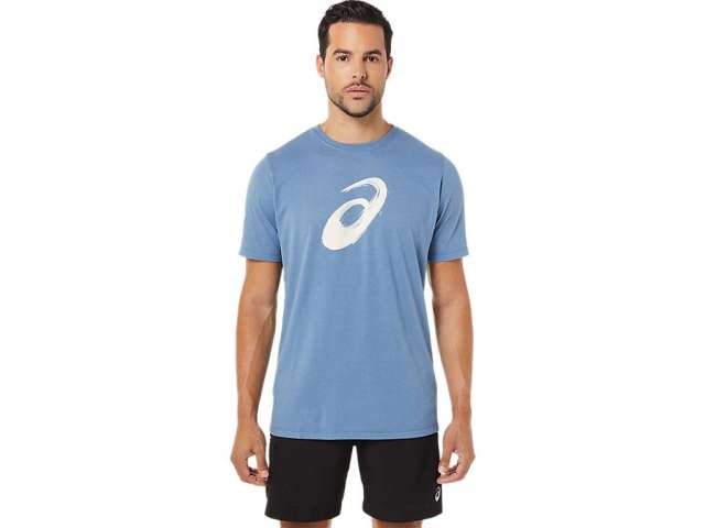 Asics Xg Paintbrush κοντο Sleeve Tee μπλε | SpkXPe9H7