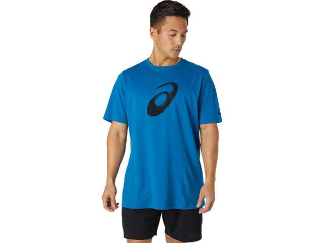 Asics Xg Paintbrush κοντο Sleeve Tee μπλε | riyCtemfE