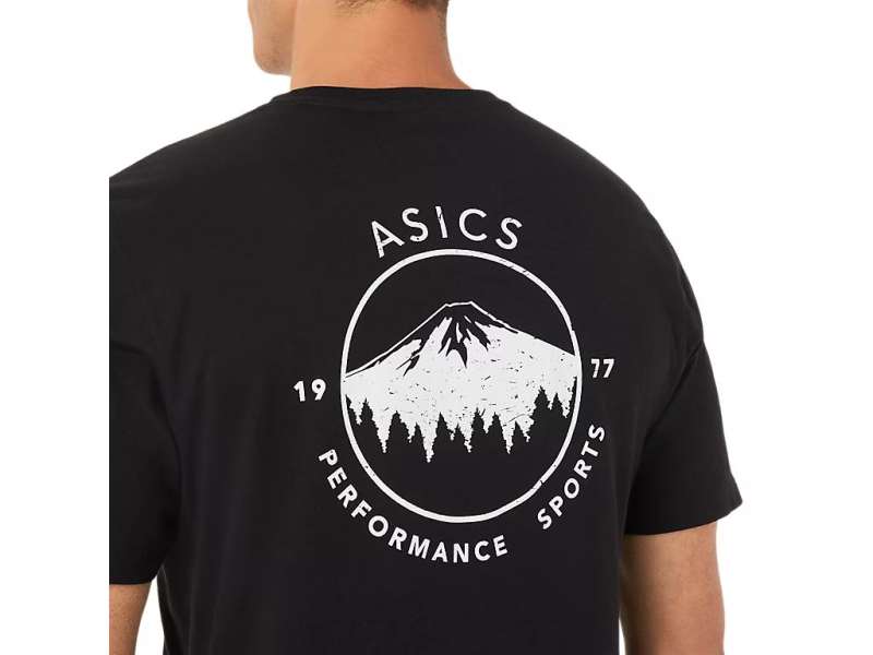 Asics 1977 Mountain Tee μαυρα | JatFZTAZd