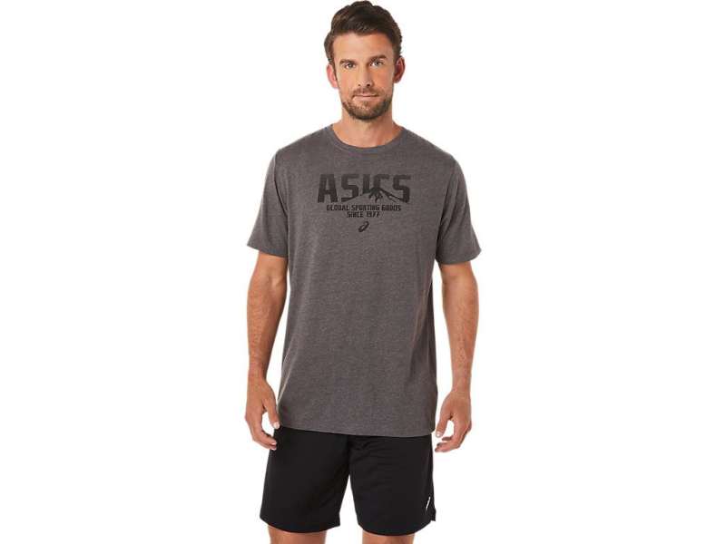 Asics 1977 Mtn Tee σκούρο γκρι | cPnwvAaxf