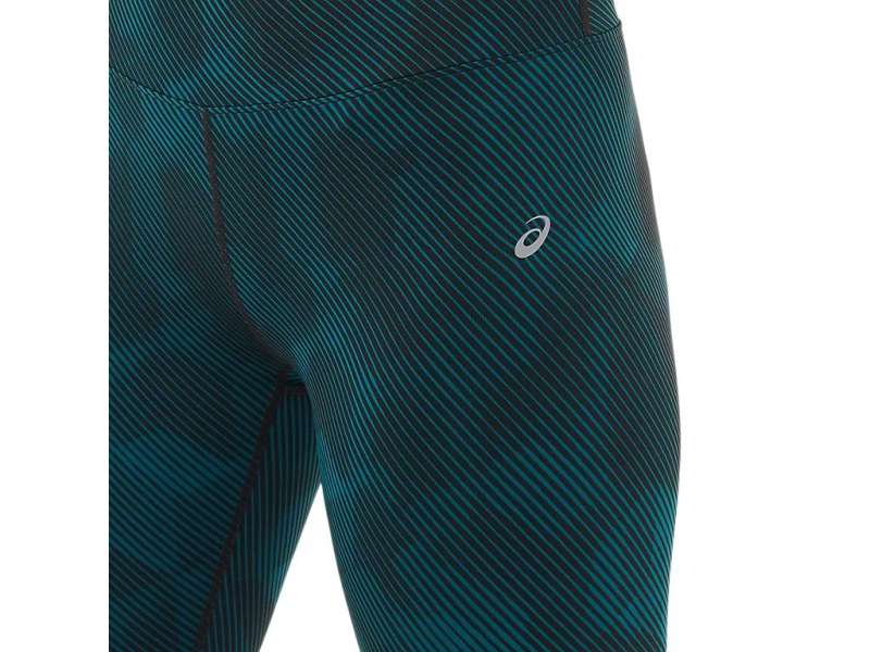 Asics 7/8 Tights Velvet Pine Print | nfk5KBYis