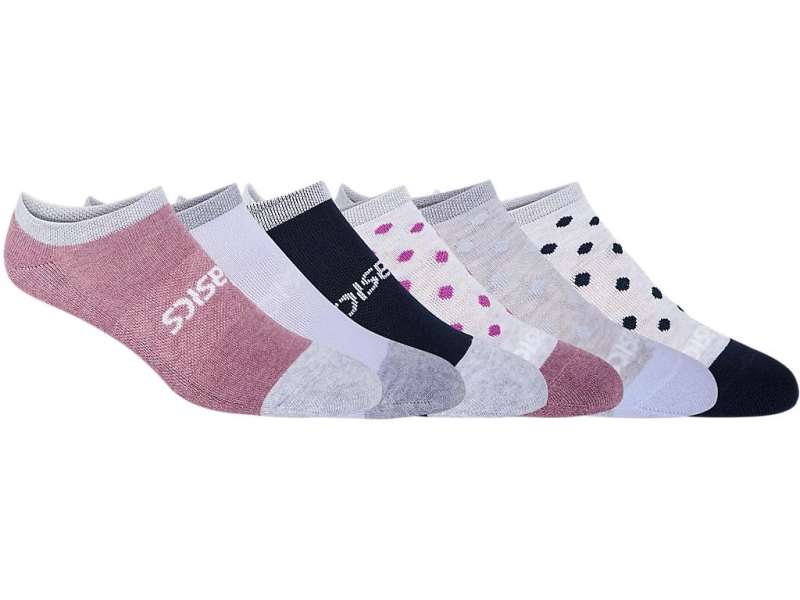 Asics Accelerate Sock 6 Pack Blue/Purple Assorted | mmUDItN8L