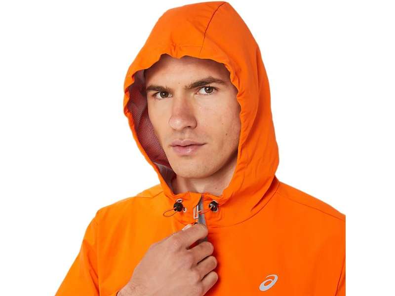 Asics Anorak Marigold/Sheet Rock | ZFnAgG6Pv