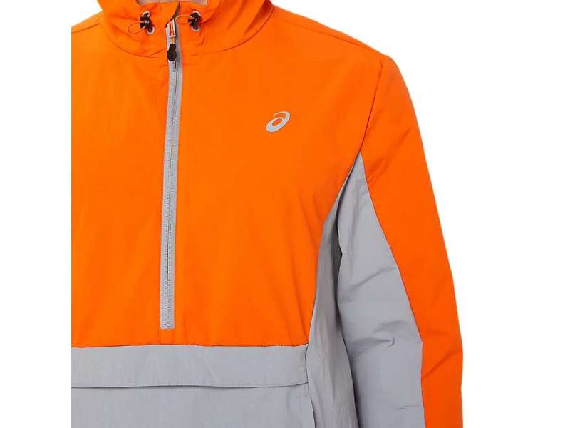 Asics Anorak Marigold/Sheet Rock | ZFnAgG6Pv