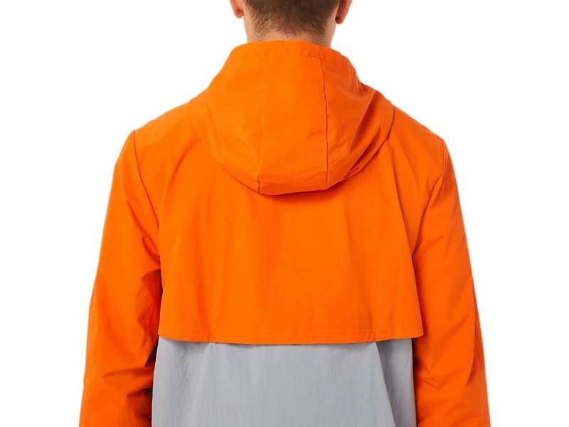 Asics Anorak Marigold/Sheet Rock | ZFnAgG6Pv