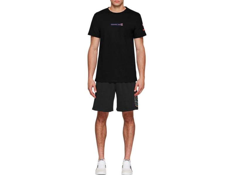 Asics Country Pack κοντο Sleeve Tee Uk Western μαυρα | MFHsooZg2