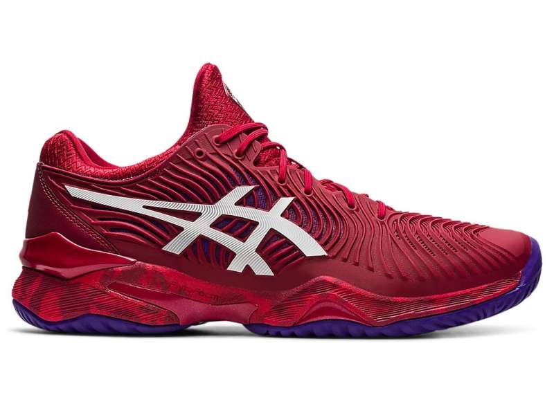 Asics Court Ff Novak Cranberry/White | XU0PANPmy