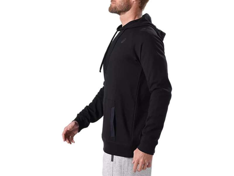 Asics Fleece Pullover μαυρα | 6OHI7kG7Z