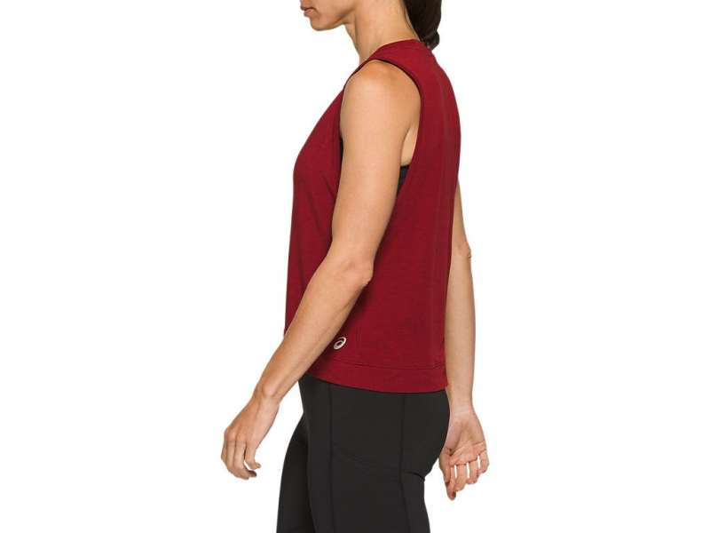 Asics Front Fold Tank Beet Juice | K4dhKQhNB