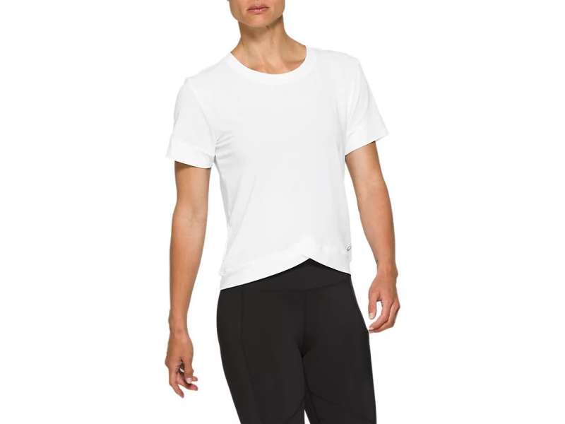 Asics Front Fold Tee ασπρα | fiRy1FfIH