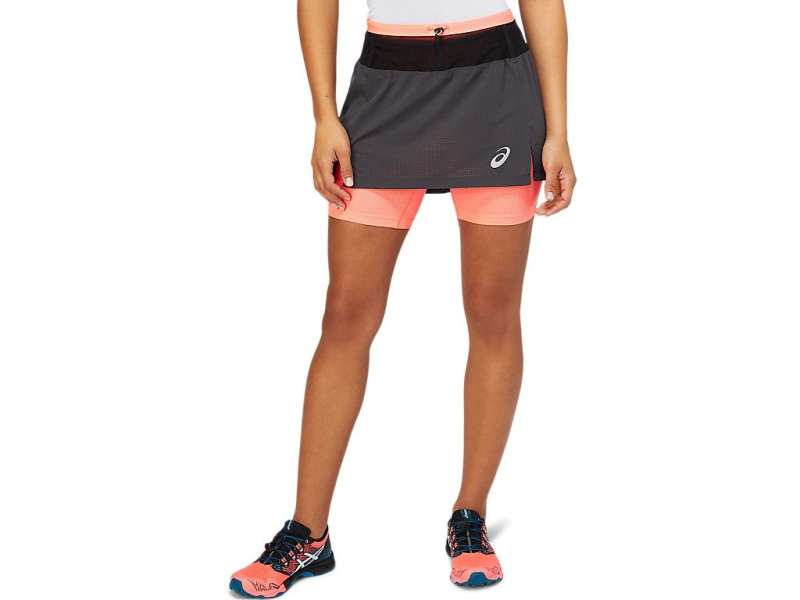 Asics Fujitrail Skort κοραλι | JWmEdsvMA