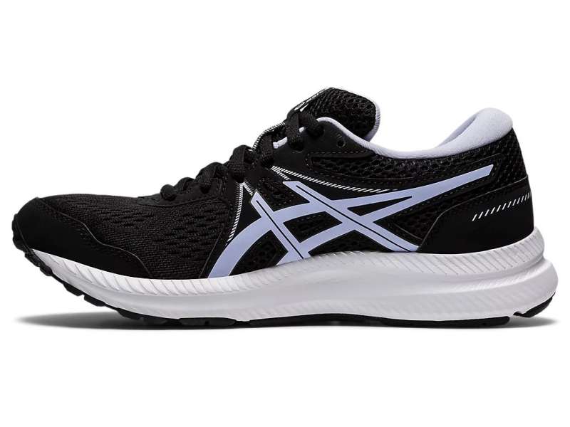 Asics Gel-contend 7 Black/Lilac Opal | ToOnHDk5o