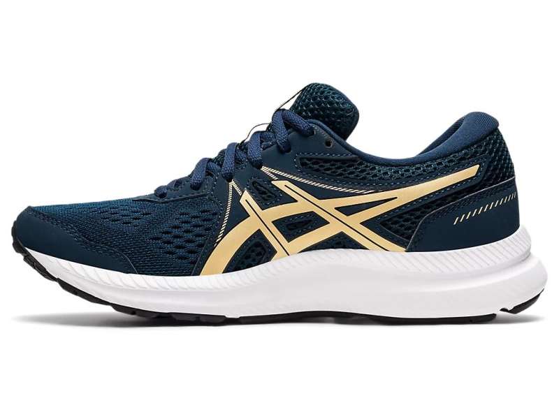 Asics Gel-contend 7 (D) French Blue/Champagne | EZ0swMPQi