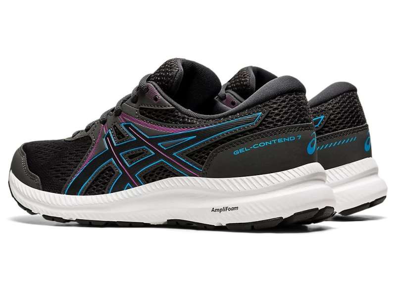 Asics Gel-contend 7 Graphite Grey/Digital Aqua | YrK7Bs9NX