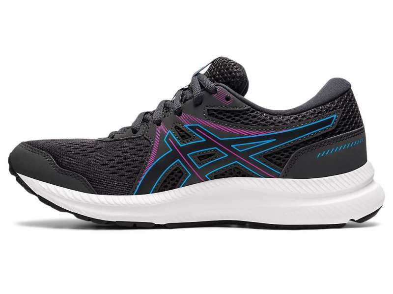 Asics Gel-contend 7 Graphite Grey/Digital Aqua | YrK7Bs9NX