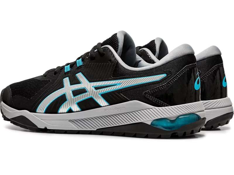 Asics Gel-course Glide Men Black/Silver | Vh4LYBk39