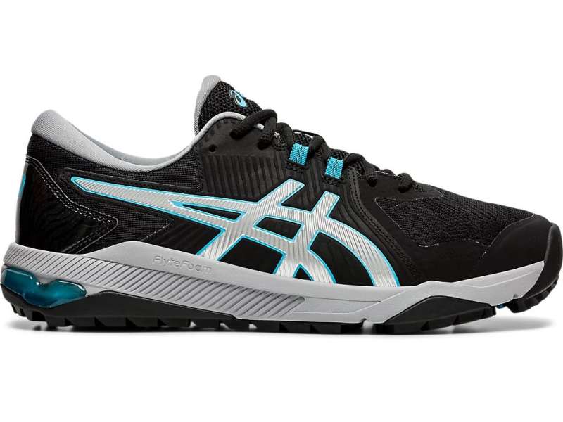 Asics Gel-course Glide Men Black/Silver | Vh4LYBk39