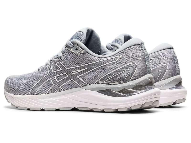 Asics Gel-cumulus 23 Piedmont Grey/White | Z98oe5Cty