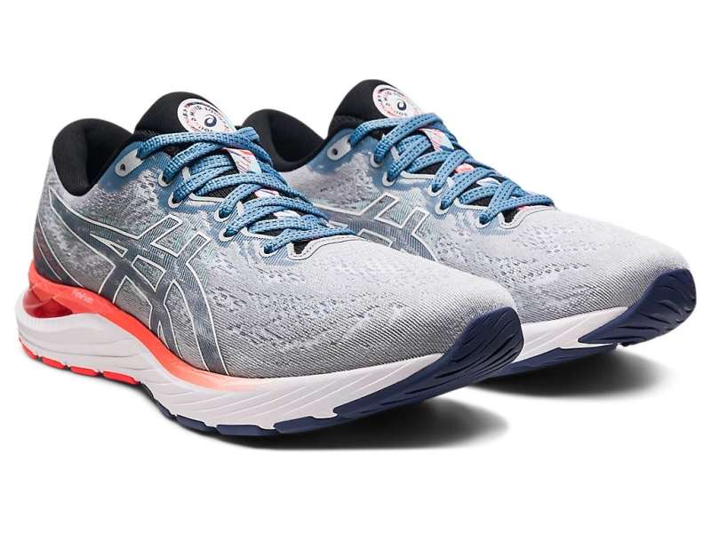 Asics Gel-cumulus 23 Piedmont Grey/White | riRaHHMVp