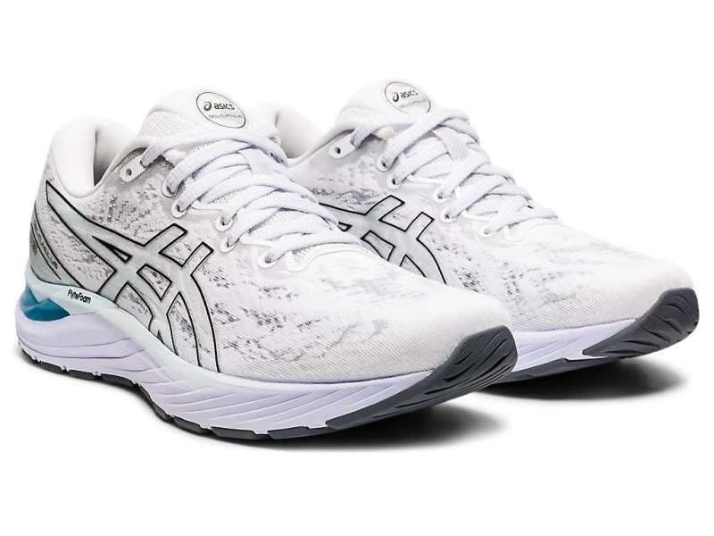 Asics Gel-cumulus 23 White/Black | JXFWZm4ob