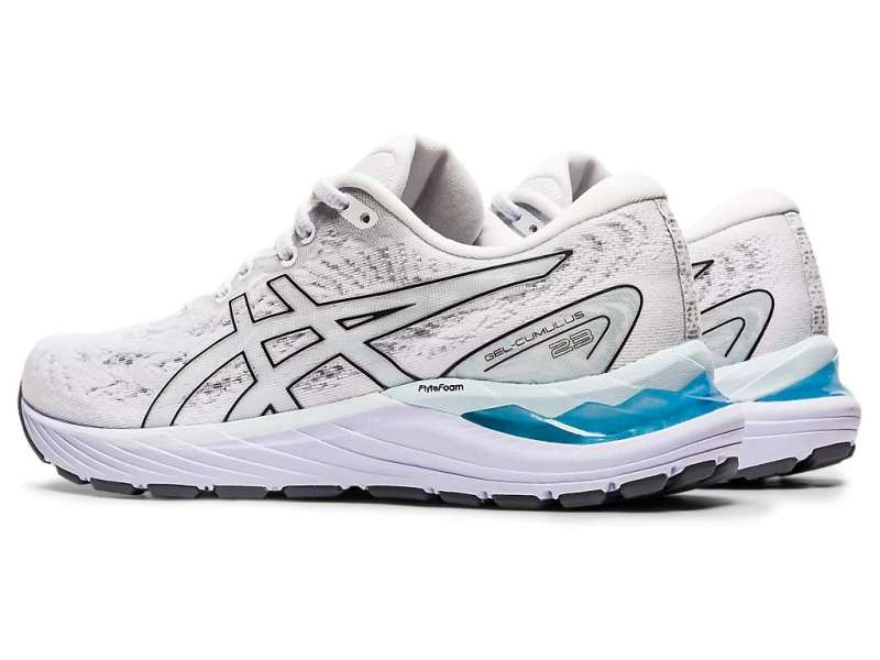 Asics Gel-cumulus 23 White/Black | JXFWZm4ob