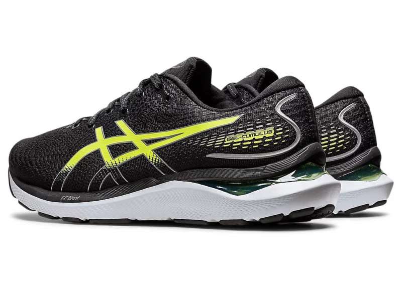 Asics Gel-cumulus 24 Black/Hazard Gren | i2nsdl3Vi