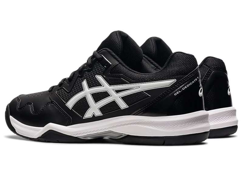 Asics Gel-dedicate 7 Black/White | MWiDyuFlj